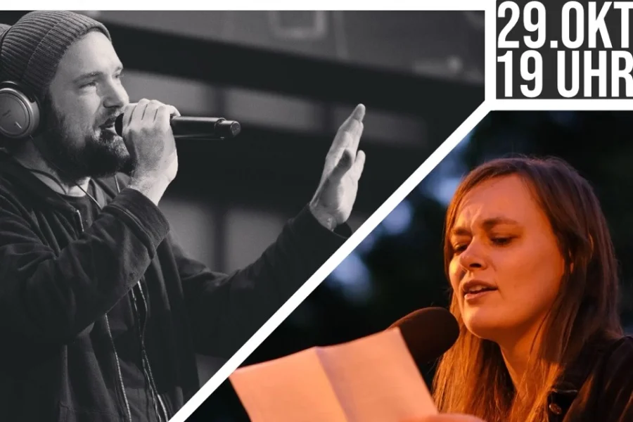 Poetry Talk: Marco Michalzik & Jasmin Brückner