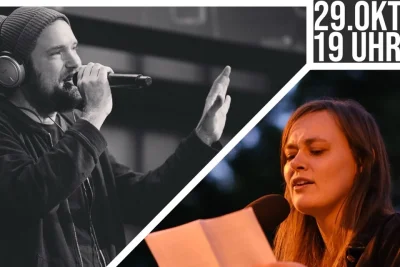 Poetry Talk: Marco Michalzik & Jasmin Brückner
